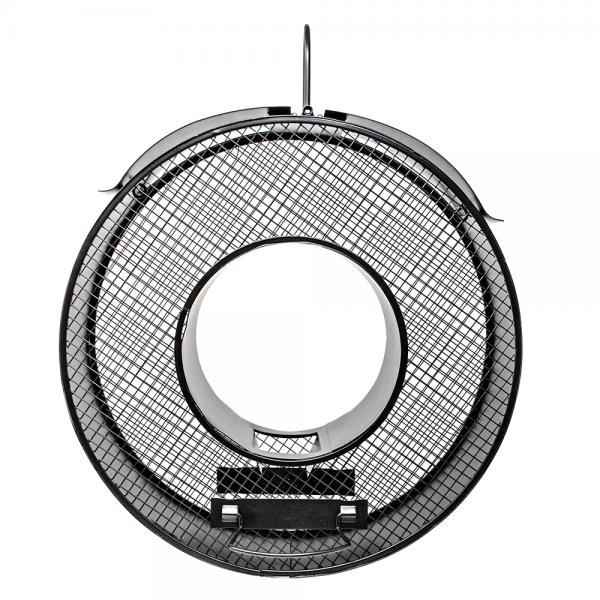Black Circle Mesh FlyThru Feeder