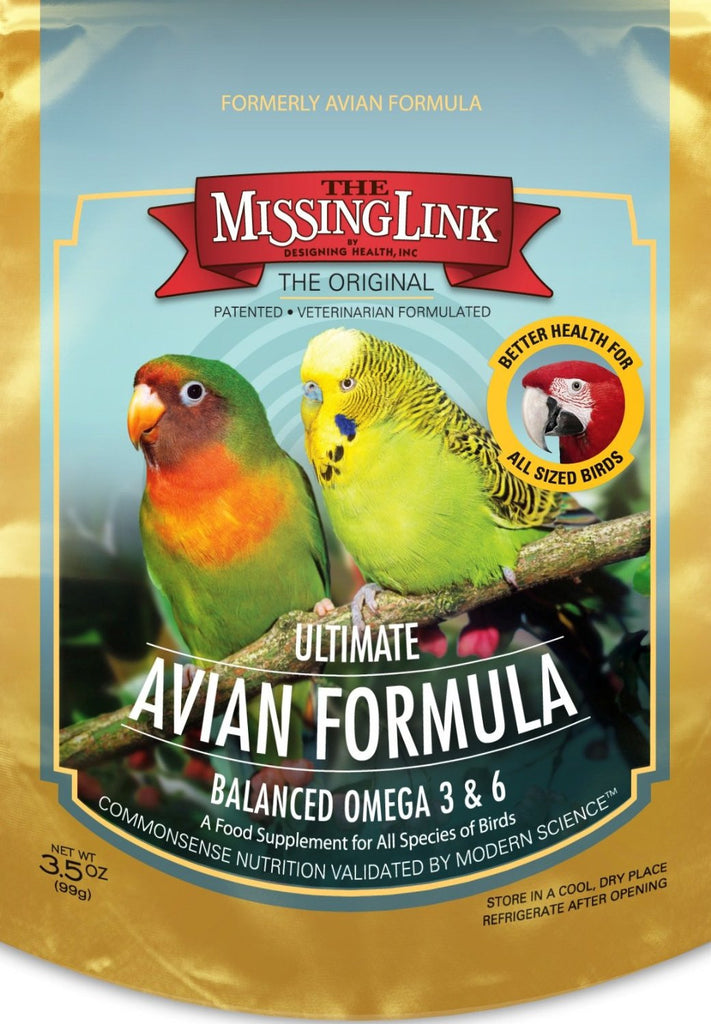 3-1/2-Ounce Ultimate Avian Formula - Feathered Friends of Santa Fe (www.ffofsf.com)