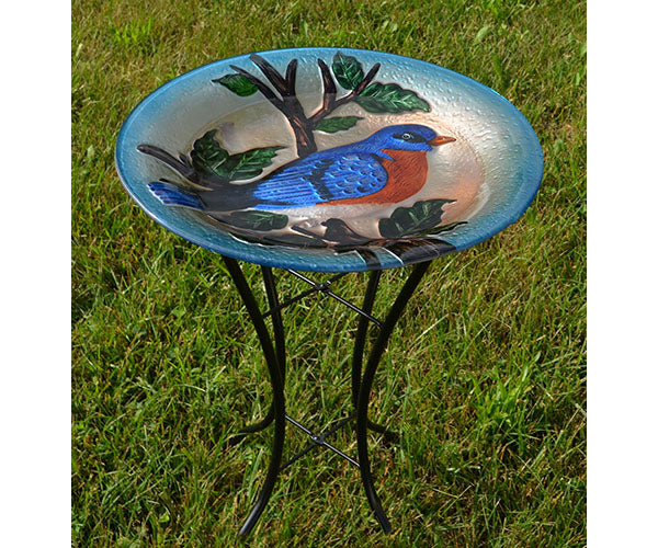 Bluebird Bird Bath with Stand (SE5010)