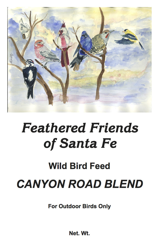 Canyon Road Blend | Wild Bird Seed 20 lb (9.07 kg) - Feathered Friends of Santa Fe (www.ffofsf.com)