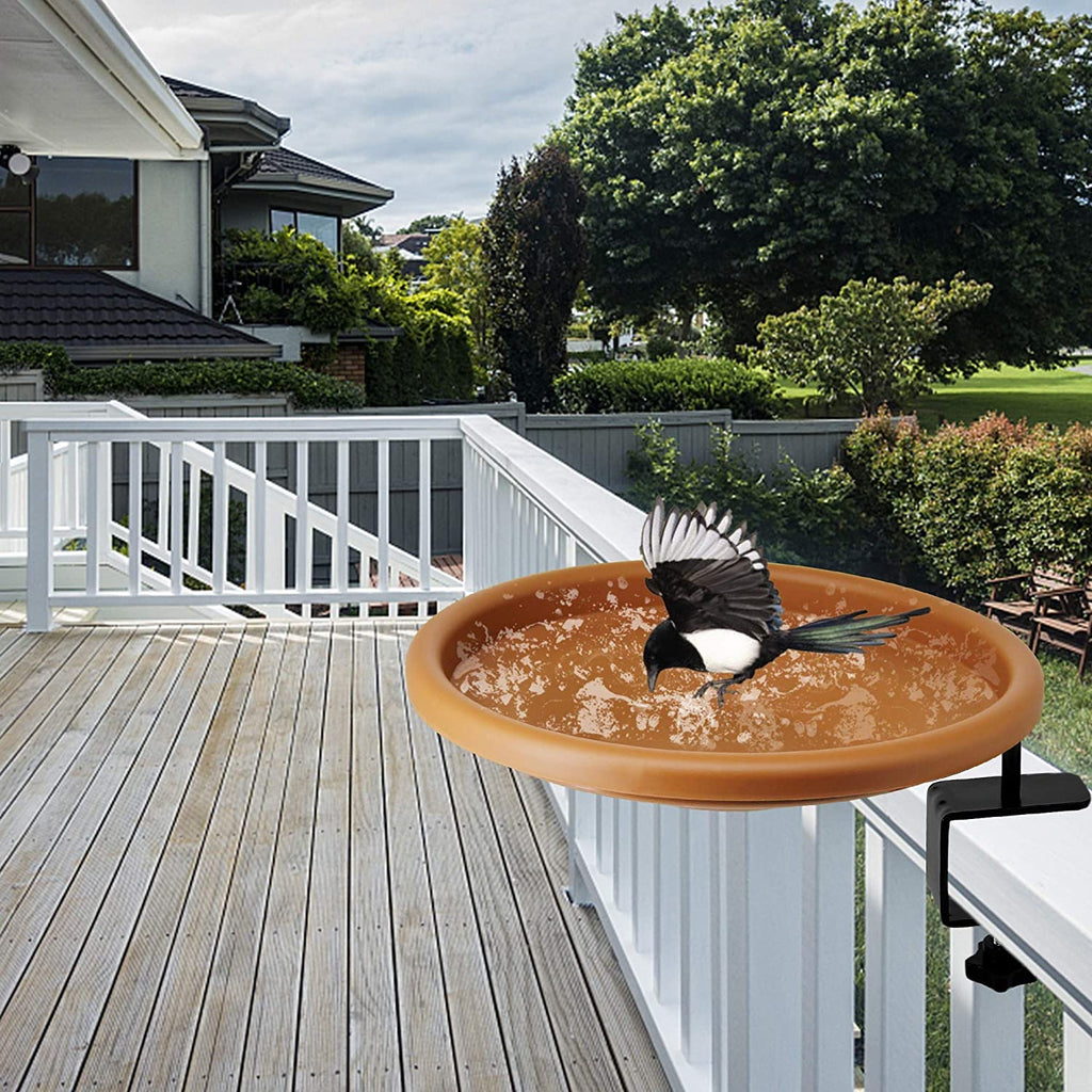 Deck Mount Bird Bath