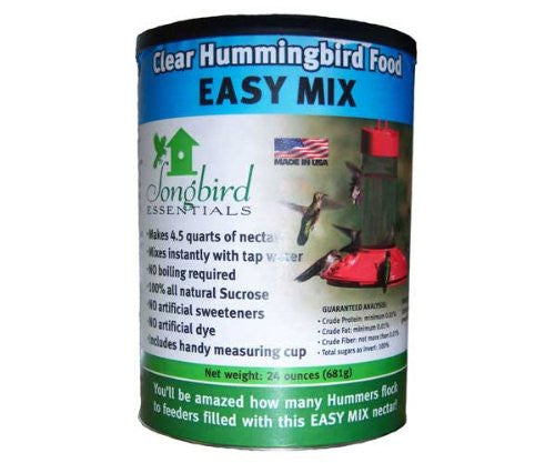 Easy-Mix Clear Hummingbird Food 24 oz - Feathered Friends of Santa Fe (www.ffofsf.com)