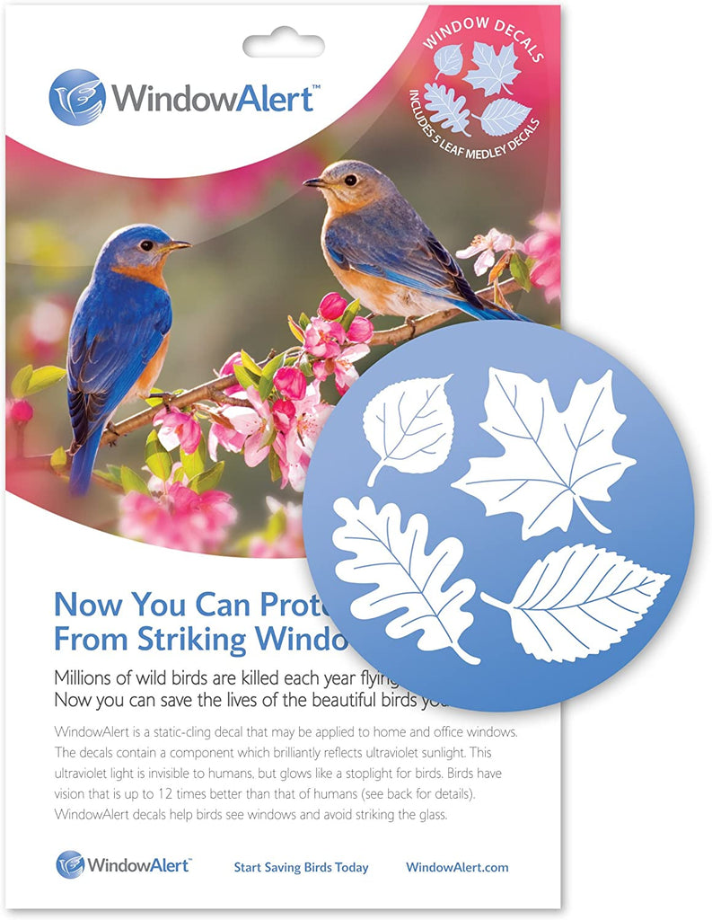Window Alert | Leaf Decal