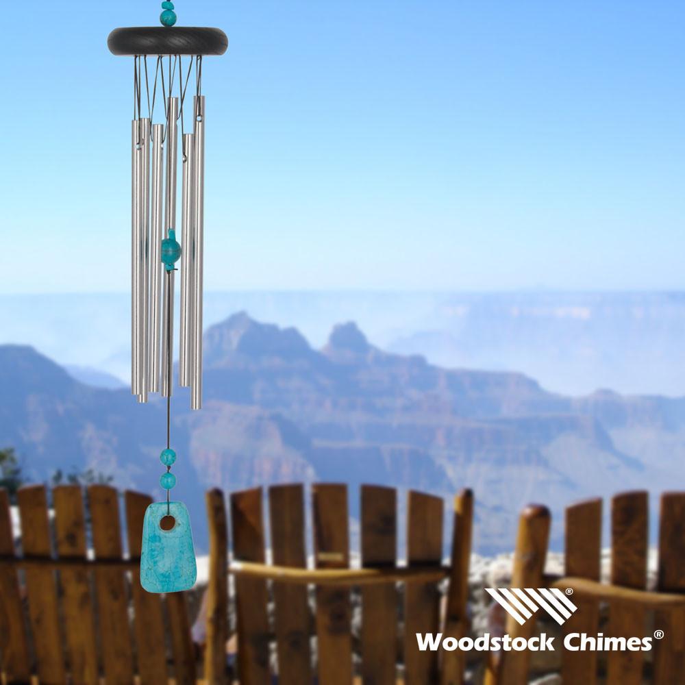 Woodstock Chakra Chimes Turquoise #CCT