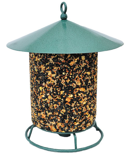 Classic Seed Log Hanging Feeder | - Feathered Friends of Santa Fe (www.ffofsf.com)