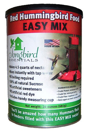 Easy Mix Red Hummingbird Food 24 oz