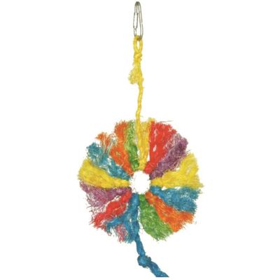 Rainbow Sisal Ring (S)