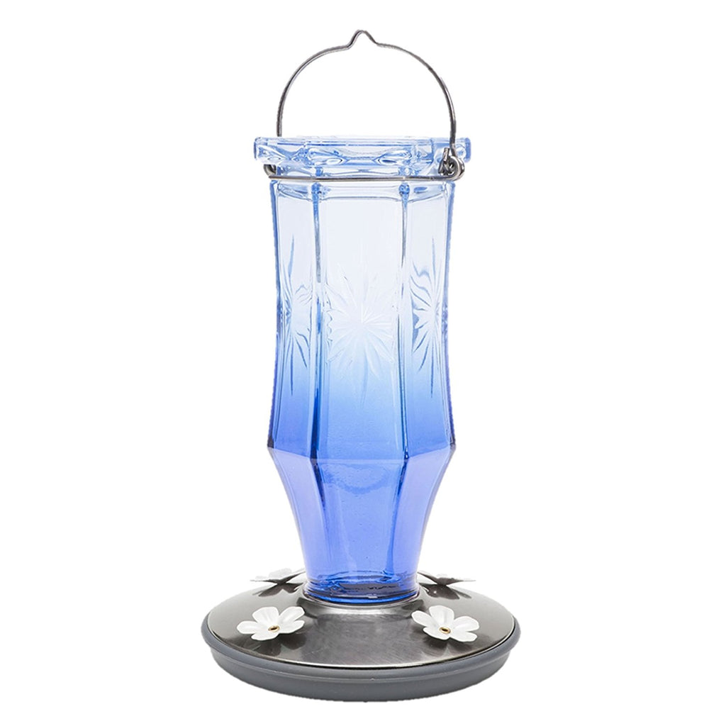 Perky Pet Vintage Sapphire Starburst Hummingbird Feeder - 16 oz.