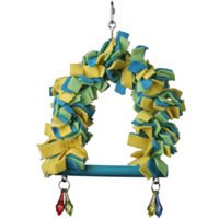Happy Beaks Fleece Bird Swing (S-M)