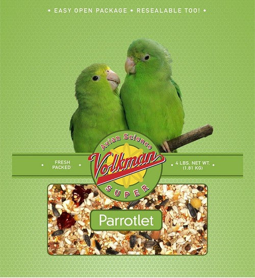 Avian Science Super Parrotlet Diet 4 lb (1.81 kg) - Feathered Friends of Santa Fe (www.ffofsf.com)