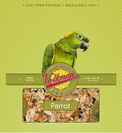 Avian Science Super Parrot Diet 4 lb (1.81 kg) - Feathered Friends of Santa Fe (www.ffofsf.com)